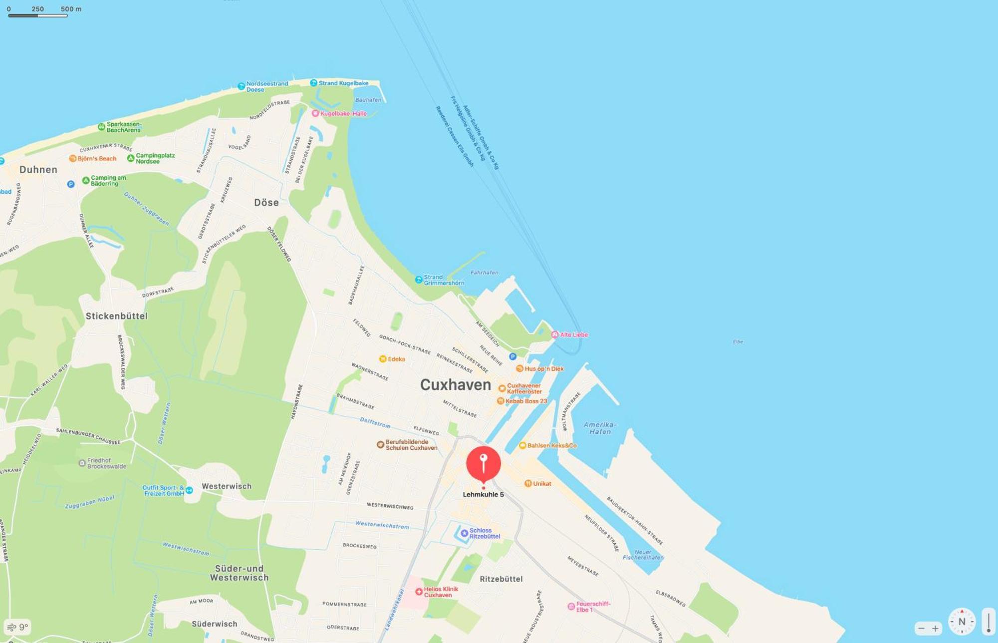 Kuestenliebe Cuxhaven 3 Εξωτερικό φωτογραφία